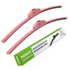 Picture of OEM QUALITY 26" + 16" PARRATI Premium All-Season Pink Windshield Wiper Blades (Set of 2)