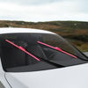 Picture of OEM QUALITY 26" + 18" PARRATI Premium All-Season Rose Red Windshield Wiper Blades (Set of 2)