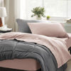 Picture of Bedsure Twin XL Sheet Sets Dorm Bedding - Soft Extra Long Twin Bed Sheets, 3 Pieces Hotel Luxury Dusty Pink Sheets Twin XL, Easy Care Microfiber Sheet Set
