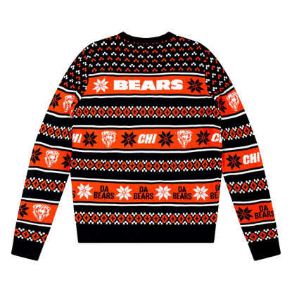 Picture of FOCO Standard NFL Big Logo Ugly Sweater, Team Color