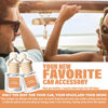 Picture of HoogaLife Car Air Freshener Diffuser - Revitalize Your Drive with Hanging Air Freshener Diffuser Aromatic Bliss On The Go(Amber & Vanilla)
