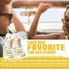Picture of HoogaLife Car Air Freshener Diffuser - Revitalize Your Drive with Hanging Air Freshener Diffuser Aromatic Bliss On The Go(Santal)