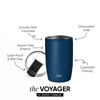 Picture of Simple Modern Travel Coffee Mug Tumbler with Flip Lid | Reusable Insulated Stainless Steel Cold Brew Iced Coffee Cup Thermos | Gifts for Women Men Him Her | Voyager Collection | 12oz | Slumberland