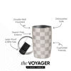 Picture of Simple Modern Travel Coffee Mug Tumbler with Flip Lid | Reusable Insulated Stainless Steel Cold Brew Iced Coffee Cup Thermos | Gifts for Women Men Him Her | Voyager Collection | 12oz | Checkmate