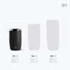 Picture of Simple Modern Travel Coffee Mug Tumbler with Flip Lid | Reusable Insulated Stainless Steel Cold Brew Iced Coffee Cup Thermos | Gifts for Women Men Him Her | Voyager Collection | 12oz | Checkmate