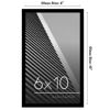Picture of Americanflat 6x10 Picture Frame in Black - Thin Border Photo Frame with Shatter-Resistant Glass, Hanging Hardware, and Built-in Easel for Horizontal or Vertical Display Formats for Wall or Tabletop