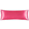 Picture of BEDELITE Satin Silk Body Pillow Case Cover for Hair and Skin, Premium and Silky Hot Pink Long Body Pillow Pillowcase 20x54 with Envelope Closure