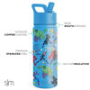 Picture of Simple Modern Marvel Avengers Water Bottle with Straw Lid | Insulated Stainless Steel Reusable Tumbler Gifts for Teenagers, Men | Summit Collection | 18oz, Avengers Heroes