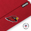 Picture of FOCO Men's Arizona Cardinals NFL Logo Basic Beanie Hat, Team Color