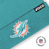Picture of FOCO Men's Miami Dolphins NFL Logo Basic Beanie Hat, Team Color