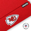 Picture of FOCO Men's Kansas City Chiefs NFL Logo Basic Beanie Hat, Team Color
