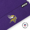 Picture of FOCO Men's Minnesota Vikings NFL Logo Basic Beanie Hat, Team Color