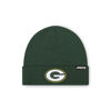Picture of FOCO Men's Green Bay Packers NFL Logo Basic Beanie Hat, Team Color
