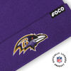 Picture of FOCO Men's Baltimore Ravens NFL Logo Basic Beanie Hat, Team Color