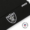 Picture of FOCO Men's Las Vegas Raiders NFL Logo Basic Beanie Hat, Team Color