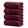 Picture of Tens Towels Pack of 4 Extra Large Bath Towels 30 x 60 Inches, 100% Cotton, Larger & Lighter, Quicker to Dry, Lighter Weight, Super Soft and Absorbent, Perfect Bathroom Towels