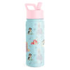 Picture of Simple Modern Disney Princess Kids Water Bottle with Straw Lid | Reusable Insulated Stainless Steel Cup for Girls, School | Summit Collection | 18oz, Princesses Royal Beauty