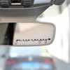 Picture of 2 x You Are Amazing Vinyl Sticker Mirror Decor Car Decal For Women Affirmation Reminder Sticker for Her New Car Decor Water Bottle Decor Water Bottle Stickers