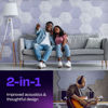 Picture of Ekkogo Acoustic Panels 12-Pack Soundproof Wall Panels 14"X12.1"X0.4" Sound Panels High Density Sound Dampening Panels - [Cloud Gray Hexagon]