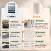 Picture of Lifewit Laundry Hamper Large Collapsible Laundry Basket, Freestanding Waterproof Clothes Hamper Storage with Easy Carry Handles for Clothes in Bedroom Bathroom College Dorm for Adults,Beige, 80L