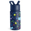 Picture of Simple Modern Disney Pixar Monsters Inc Kids Water Bottle with Straw Lid | Reusable Insulated Stainless Steel Cup for Boys, School | Summit Collection | 14oz, Monsters Inc Dream Team