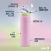 Picture of Ello Pop & Fill 40oz Stainless Steel Water Bottle with Quick Fill Technology, Double Walled and Vacuum Insulated Metal, Leak Proof Locking Lid, Sip and Chug, Reusable, BPA Free, Rosy Skyline