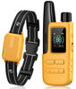 Picture of Jugbow Dog Shock Collar - 3300FT Dog Training Collar with Remote IPX7 Waterproof Electric Collar with 4 Training Modes, Security Lock, Rechargeable e-Collar for All Breeds, Sizes Yellow