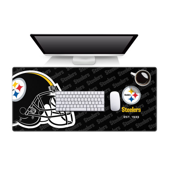Picture of YouTheFan NFL Pittsburgh Steelers Logo Series Desk Pad