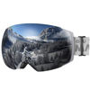 Picture of OutdoorMaster Ski Goggles PRO - Frameless, Interchangeable Lens 100% UV400 Protection Snow Goggles for Men & Women (Grey Frame VLT 10% Grey Lens with Free Protective Case)