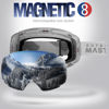Picture of OutdoorMaster Ski Goggles PRO - Frameless, Interchangeable Lens 100% UV400 Protection Snow Goggles for Men & Women (Grey Frame VLT 10% Grey Lens with Free Protective Case)