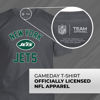 Picture of Team Fan Apparel NFL Adult Gameday T-Shirt - Cotton Blend - Tagless - Semi-Fitted - Unleash Your Team Spirit During Game Day (New York Jets - Gray, Adult XX-Large)