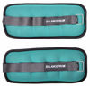 Picture of Fitvids Fully Adjustable Ankle Wrist Arm Leg Weights, 1.5 lbs each (3-lb pair), Green