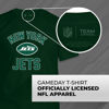 Picture of Team Fan Apparel NFL Adult Gameday T-Shirt - Cotton Blend - Tagless - Semi-Fitted - Unleash Your Team Spirit During Game Day (New York Jets - Forest Green, Adult XXX-Large)