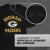 Picture of Team Fan Apparel NFL Adult Gameday T-Shirt - Cotton Blend - Tagless - Semi-Fitted - Unleash Your Team Spirit During Game Day (Green Bay Packers - Forest Green, Adult Large)