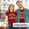 Picture of Team Fan Apparel NFL Adult Gameday T-Shirt - Cotton Blend - Tagless - Semi-Fitted - Unleash Your Team Spirit During Game Day (Washington Commanders - Maroon, Adult Small)