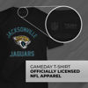 Picture of Team Fan Apparel NFL Adult Gameday T-Shirt - Cotton Blend - Tagless - Semi-Fitted - Unleash Your Team Spirit During Game Day (Jacksonville Jaguars - Black, Adult X-Large)