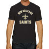 Picture of Team Fan Apparel NFL Adult Gameday T-Shirt - Cotton Blend - Tagless - Semi-Fitted - Unleash Your Team Spirit During Game Day (New Orleans Saints - Black, Adult Medium)