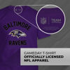 Picture of Team Fan Apparel NFL Adult Gameday T-Shirt - Cotton Blend - Tagless - Semi-Fitted - Unleash Your Team Spirit During Game Day (Baltimore Ravens - Purple, Adult XX-Large)