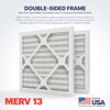 Picture of BNX TruFilter 10x10x1 Air Filter MERV 13 (6-Pack) - MADE IN USA - Electrostatic Pleated Air Conditioner HVAC AC Furnace Filters for Allergies, Pollen, Mold, Bacteria, Smoke, Allergen, MPR 1900 FPR 10
