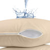 Picture of Utopia Bedding Waterproof Pillow Protector Zippered (2 Pack) Standard Beige - Bed Bug Proof Pillow Encasement 20 x 26 Inches
