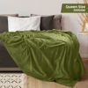 Picture of Utopia Bedding Fleece Blanket Queen Size Olive 300GSM Luxury Fuzzy Soft Anti-Static Microfiber Bed Blanket (90x90 Inches)