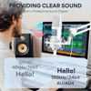 Picture of MAONO USB Microphone, 192kHz/24bit Plug & Play PC Computer Podcast Condenser Cardioid Metal Mic Kit with Professional Sound Chipset for Recording, Gaming, Singing, YouTube, AU-A04 White