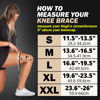 Picture of POWERLIX Leg Sleeve - Best Knee Brace for Leg Pain for Men & Women Knee Support for Running, Basketball, Volleyball, Weightlifting, Gym, Workout, Sports Please Check Sizing Chart