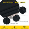 Picture of NICETOWN Patio Blackout Curtain Shades - Summer Home Decoration Thermal Insulated Grommet Blackout Draperies/Drapes for Kitchen (2 Panels, 52 inches x 95 inches,Black)