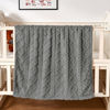 Picture of Sherpa Fleece Baby Blanket, Ultra Soft Fluffy Premium Baby Blankets for Boys Girls, Cozy Infant Toddler Newborn Receiving Blankets for Crib Stroller 30”×40” (Grey)