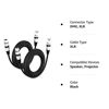 Picture of GearIT DMX to DMX Stage Lighting Cable (25 Feet, 2-Pack) DMX Male to Female (XLR Compatible) 3-Pin Balanced Shielded for DJ LED Moving Head Par Light, Mic Mixer, Recording Studio, Podcast - 25ft