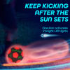 Picture of GlowCity Light Up LED Soccer Ball for Kids - Size 3, Black/Red