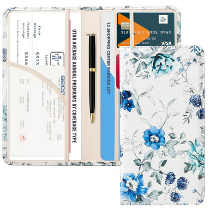 Picture of CoBak Car Registration and Insurance Holder - Vehicle Glove Box Car Organizer,Auto Truck Comparment Accessories Case with Magnetic Closure for Driver License,Cards