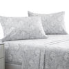 Picture of Mellanni Queen Sheets Set - 4 PC Iconic Collection Bedding Sheets & Pillowcases - Hotel Luxury, Extra Soft, Cooling Bed Sheets - for Women, Men, Kids & Teens (Queen, Paisley Gray)