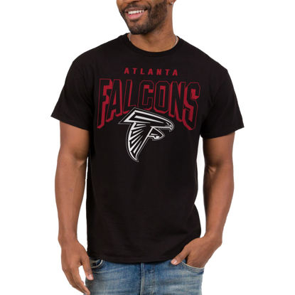 Picture of Junk Food Clothing x NFL - Atlanta Falcons - Bold Logo - Unisex Adult Short Sleeve Fan T-Shirt for Men and Women - Size Large